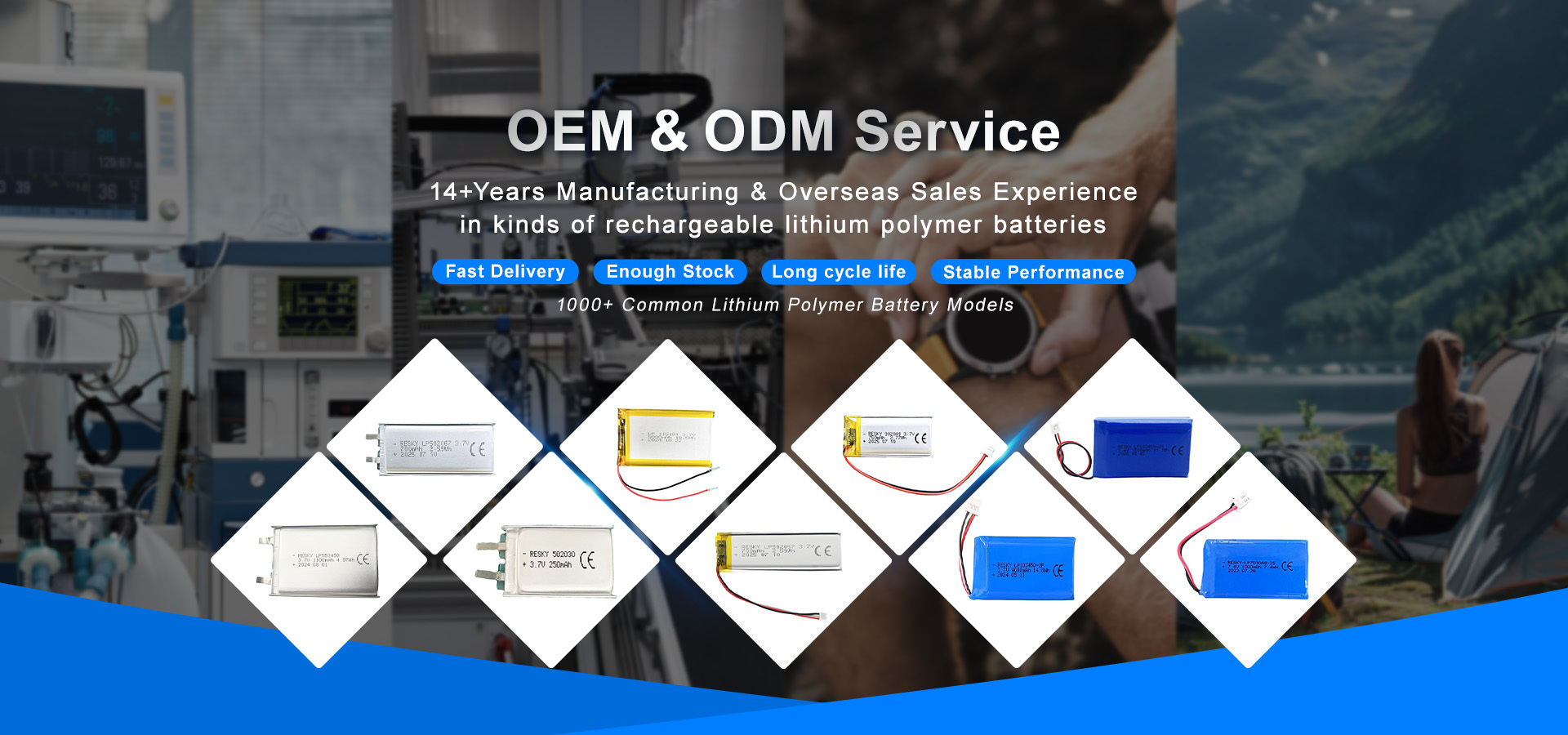 品質 リチウムポリマー電池 工場