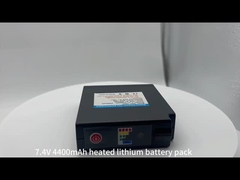 7.4v 4400mAh 充電可能な加熱式リチウム電池パック