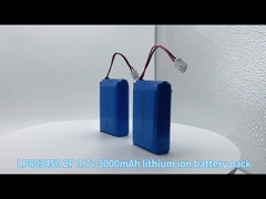 803450 2P 3.7V 3000mAh リチウムイオンバッテリーパック