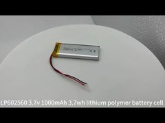 602560 3.7v 1000mAh 3.7wh リチウムポリマー電池