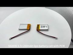 パワーリチウムポリマーバッテリーセル RESKY LP502030 3.7v 250mAh リチウムセル