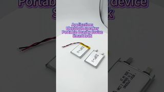 503040 3.7v 600mAh 充電式リチウムポリマー電池セルをヨーロッパへ #パワーバッテリー #リチウム電池