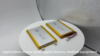 6060100 3.7v 5000mAh リチウムイオン電池セル