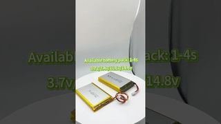 パワーバッテリー 605080 3.7V リチウムポリマー電池セル VS 605080-2S 7.4v 3000mAh リポバッテリーパック