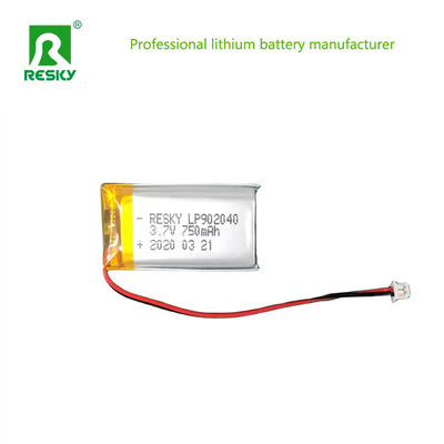購入 ポッチ リチウムポリマー電池 902040 3.7V 700mAh 750mAh LED懐中電灯用 online manufacture