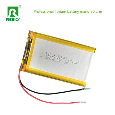 購入 再充電可能なリチウムポリマーバッテリーパック 115181 105080 3.7V 5000mAh 太陽光のために online manufacture