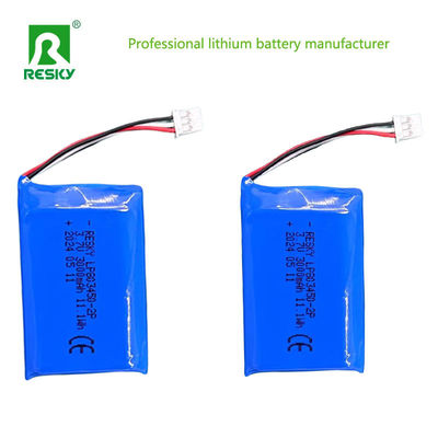 購入 再充電可能なリポリポリマーセル 803450 3.7V 1500mAh 5.5wh online manufacture
