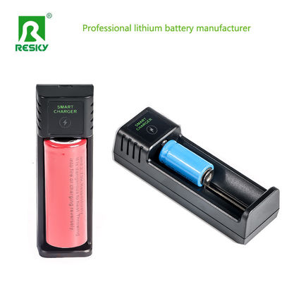 購入 1 スロット 円筒式 バッテリー セル 充電器 3.7V 3.6V 再充電可能 リチウム LiFePO4 18650 26650 21700 バッテリー online manufacture