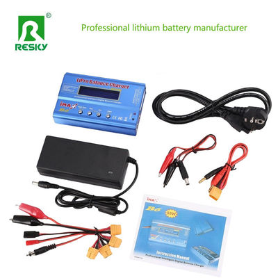 購入 デジタルLCD 急速RC バッテリーバランス充電器 IMAXB6 80W 6A RC リチウムバッテリー online manufacture