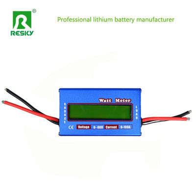 購入 60V直流電源計 RCアクセサリー RC リチウム電池のための100Aデジタルワット計 online manufacture