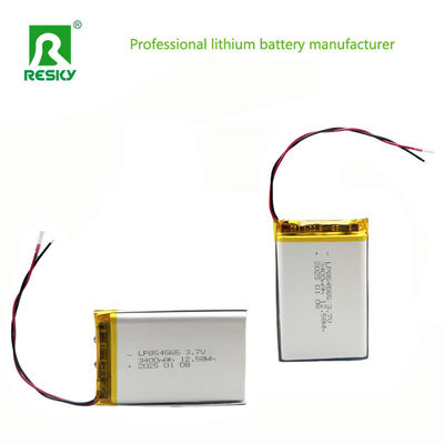 購入 3.7V 3400mAh リチウムポリマー バッテリーパック 854565 ウォーキー・トーク用のリポ バッテリー online manufacture