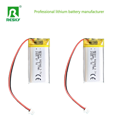 購入 リチウムポリマー電池セル 802040 902040 802045 3.7V 650mAh 充電式リチウムポリマー電池 オンライン製造