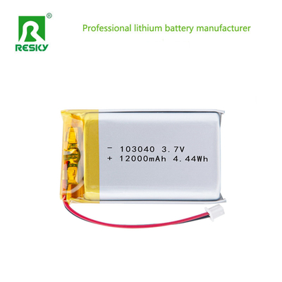 購入 リポ バッテリー セル 103040 3.7v 1200mAh 4.44wh リチャージ可能な電源 バッテリー 美容器用 オンライン製造