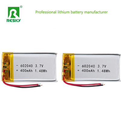 購入 ソーラーリチウムポリマー電池セル 602040 450mAh 3.7V 充電式リポバッテリーパック オンライン製造