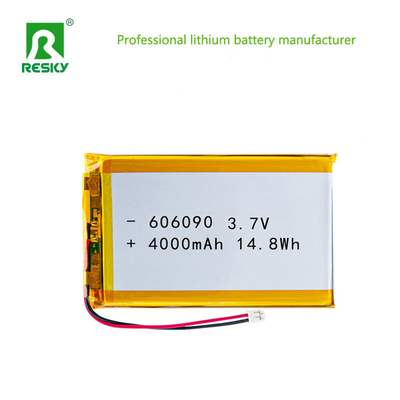 購入 リチウムイオンポリマー電池セル 606090 3.7V 7.4V 4000mAh 14.8Wh 充電式リチウムポリマーバッテリーパック オンライン製造