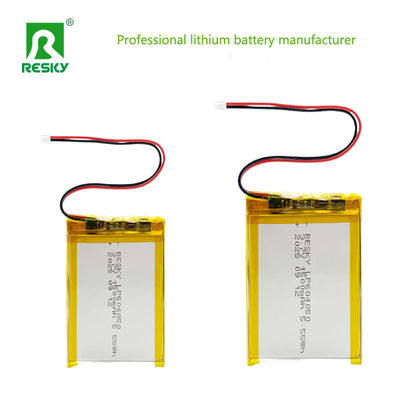 購入 Lithium Polymer Battery Cell 604050 3.7v 1500mAh 5.55wh Bluetooth Speaker Rechargeable Batteries オンライン製造