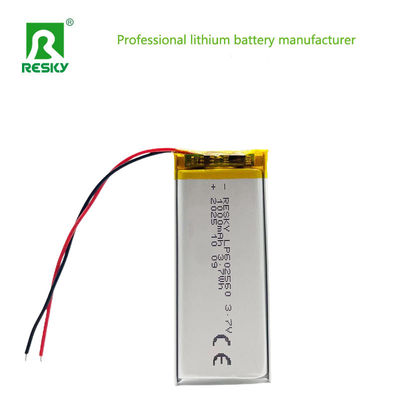 購入 Lifepo4 Battery Cell 602560 3.7v 4.2v 1000mAh 3.7wh Rechargeable Power Lithium Polymer Battery Pack オンライン製造