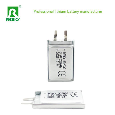 購入 Lipo Battery Cell 502030 3.7v 250mAh 0.925wh Li-ion Lithium Ion Polymer Battery Pack オンライン製造