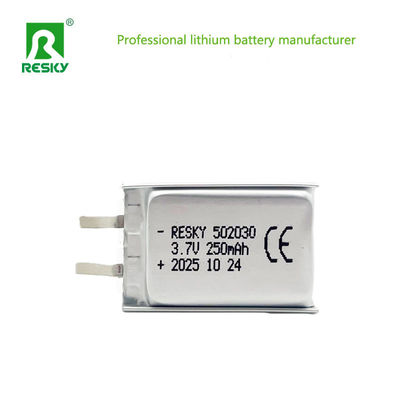 購入 Rechargeable Lifepo4 Battery Cell 502030 3.7v 250mAh 0.925wh Power Lithium Ion Polymer Battery オンライン製造