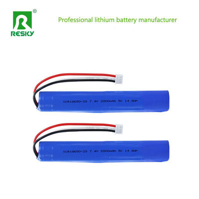 購入 Power Batteries 18650 2S1P 7.4V 2000mAh 2600mAh 5C Lithium Ion Battery Pack  With MSDS/UN38.3 オンライン製造