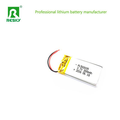 再充電可能なリチウムポリマー電池セル 602035 3.7V 400mAh ユニバーサル・ブルートゥースキーボード