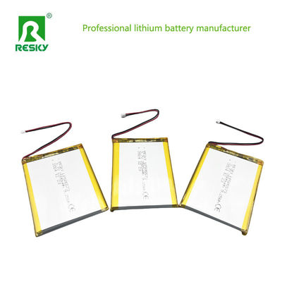 スマートフォン リチウムポリマーバッテリーセル 7.4V 505573 2S 2500mAh