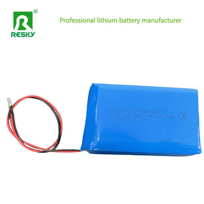 再充電可能なリチウムポリマーバッテリー パック 105080 115181 11.1V 5000mAh 55.5Wh パワーバンク用