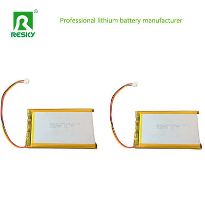 605080 リチウムポリマー バッテリー パック 3.7V 7.4V 3000mAh リチャージ可能なリポ バッテリー