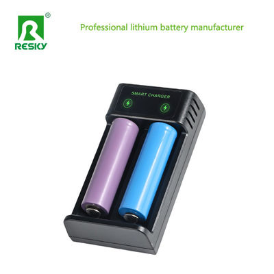 充電可能なスマートバッテリー充電器 14500/18350/18500/18650/26650/21700 リチウムイオンセル
