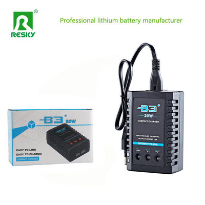 RC バッテリー バランス充電器 Imaxb3 1600mA 20W 2秒3秒 7.4V 11.1V RC ドローン バッテリー