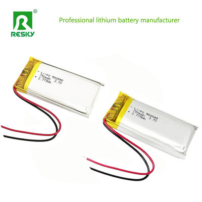 GPS リチウムポリマーバッテリーパック 902040 700mAh 750mAh 3.7V 7.4V リポバッテリー