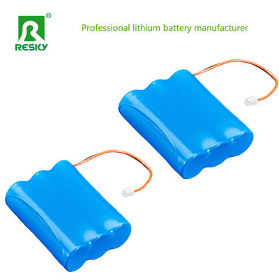 貯蔵 18650 リオン電池 11.1v 3500mAh リチャージ可能なリチウム電池 パック GPS