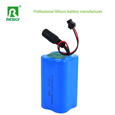 21700 5000mAh バッテリー セル 14.8v 74wh リオン電池 パック 太陽光路灯 300g